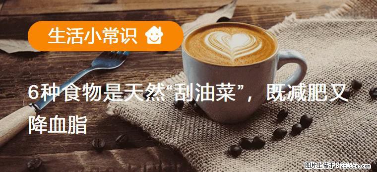 【生活小常识】6种食物是天然“刮油菜”，既减肥又降血脂 - 廊坊生活资讯 - 廊坊28生活网 lf.28life.net